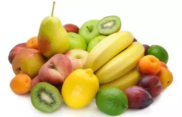 Fruits are fiber-rich foods