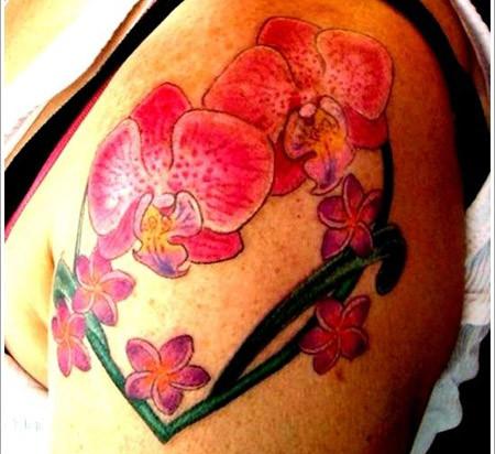 Top 10 Orchid Tattoo Designs