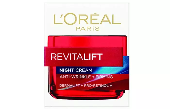 Best Anti-Aging Night Cream L'Oreal Paris Revitalift Moisturizing Night Cream