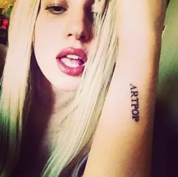 Lady Gaga artpop tattoo