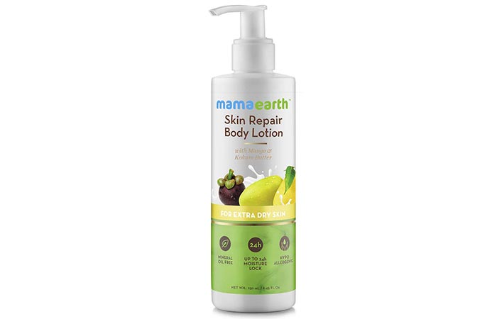 Mama Earth Skin Repair Body Lotion - Skin Care Products For Dry Skin