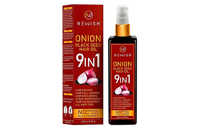 Newish Onion Black Seed Hair Oil
