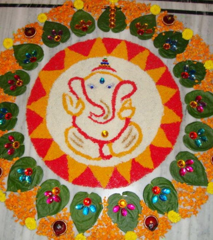 Top 10 North Indian Rangoli Designs To Try In 2019