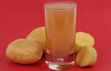 Potato juice as a way of treating temple hair loss naturally
