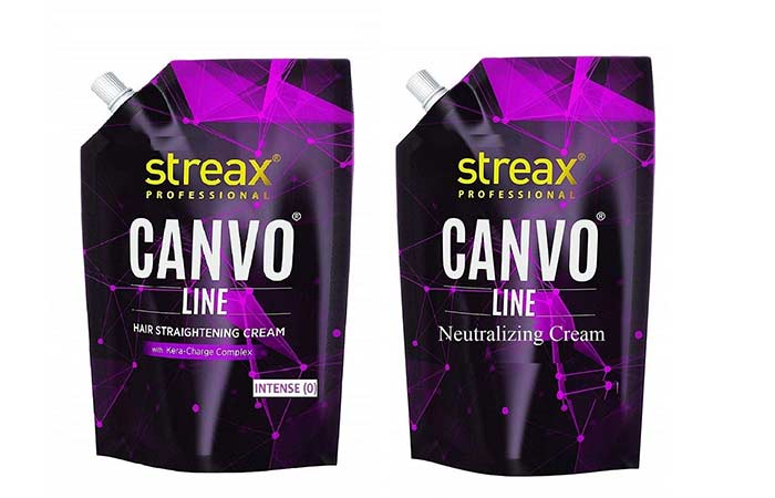 Streax Canvo Line Straightening & Neutralizing Cream