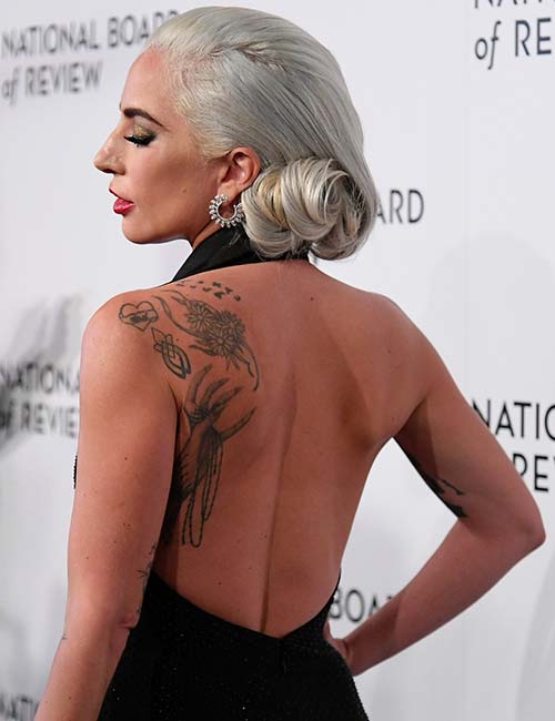 Lady Gaga Tokyo love tattoo