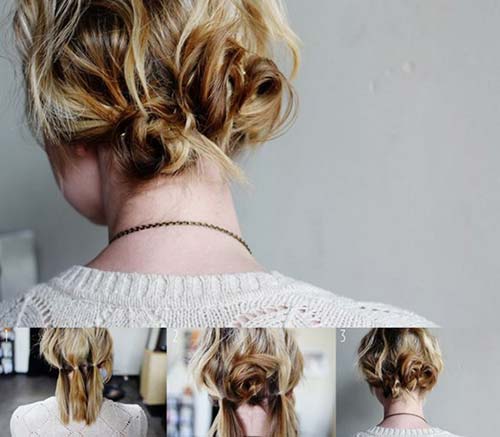 Easy Hairstyles For Short Wavy Hair 