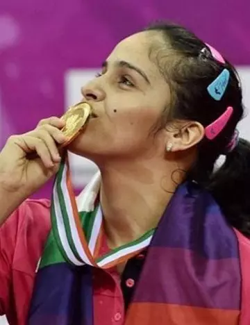 Saina Nehwal is among the top female sports celebrities
