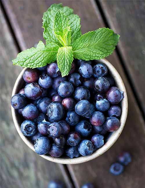 Foods For A Healthy Kidney - Blueberries
