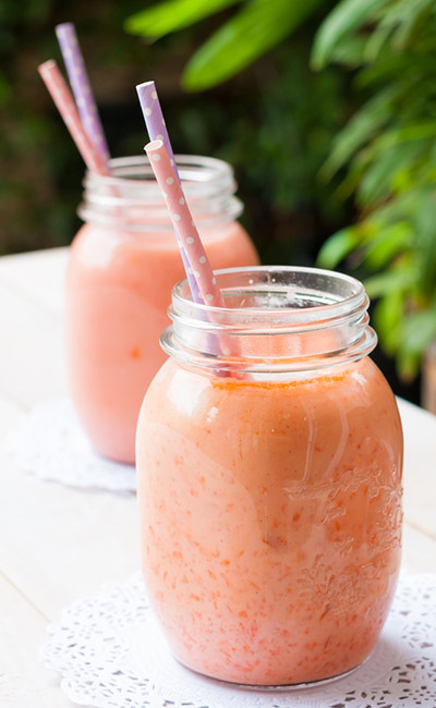 Carrot, watermelon, and cumin smoothie for weight loss