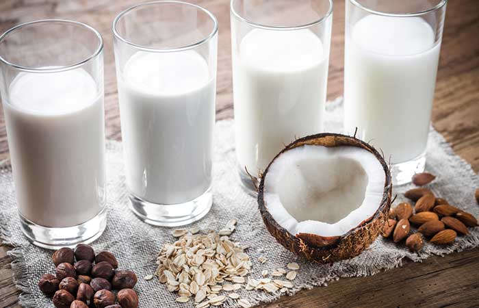 Controlled or no dairy intake for acne diet