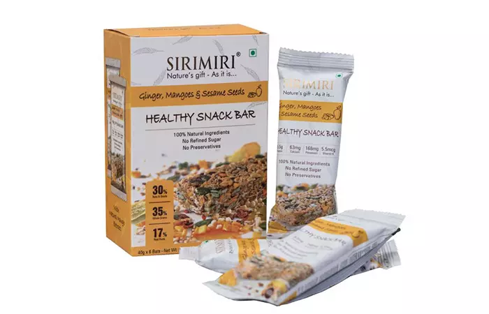 7. Sirimiri Nutrition Bar