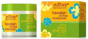 Alba Botanica Aloe And Green Tea Moisturizer - Water-Based Moisturizers For Oily Skin
