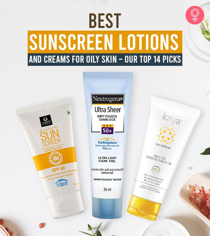 face sunscreen for oily skin