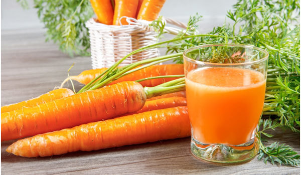 Carrot juice for hair growth