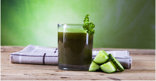 Cucumber juice for hair growth