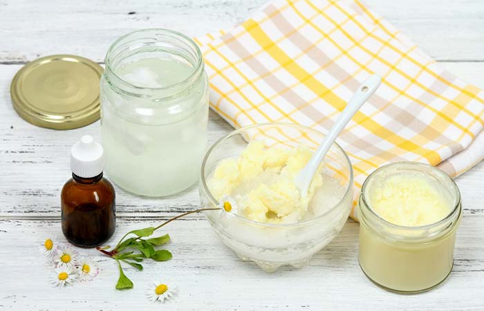 Shea butter to moisturize dry skin