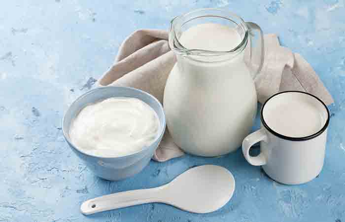 Milk and yogurt to keep hunger at bay