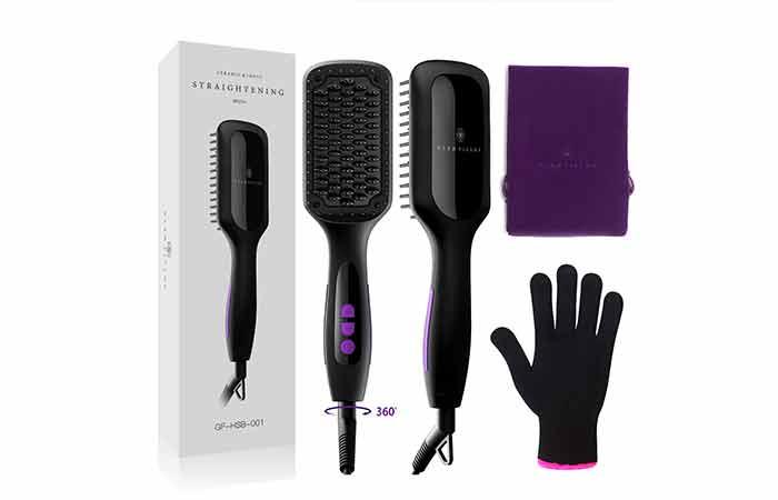 13 Best Hair Straightening Brushes 2021