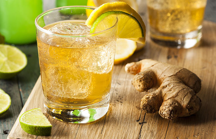 Ginger and lemon gut cleanser for weight loss