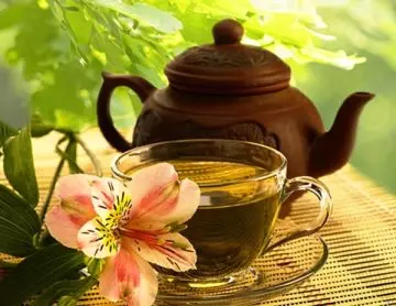 Green tea for healthy skin