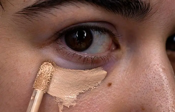 Incorrect Application Of Concealer