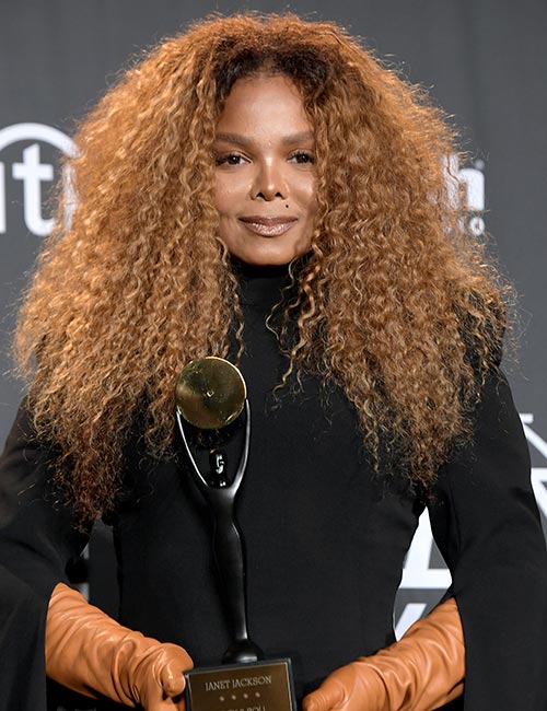 Janet Jackson is one of the most beautiful black female celebrities