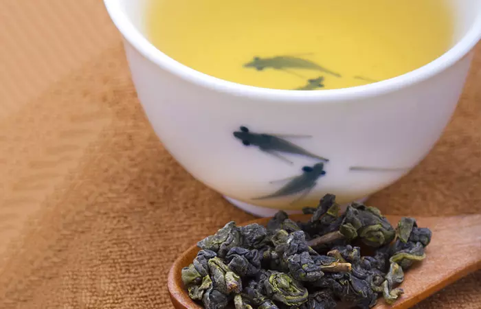 Oolong tea leaf for weight loss