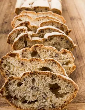 Mixed seed gluten free bread loaf