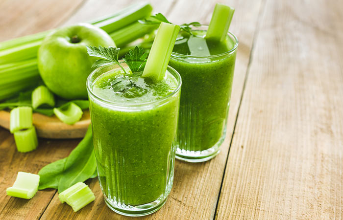 Celery drink for weight loss