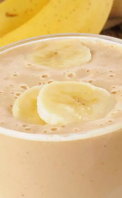 Banana and peanut butter smoothie for weight loss