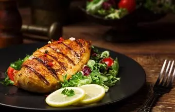 Pan-grilled chicken Atkins diet recipe