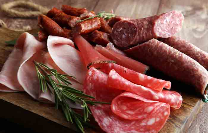 Salami and sausages shouldn't be part of your 500 calories diet plan