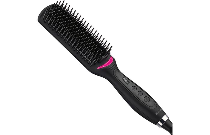 Revlon Salon One-Step Straight And Shine XL Heated Hair Brush