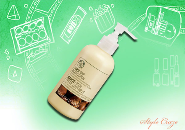 oily body lotion