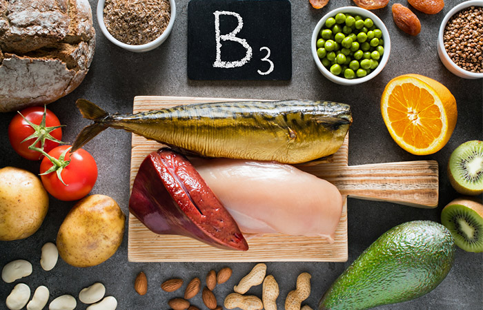Foods rich in vitamin B3.