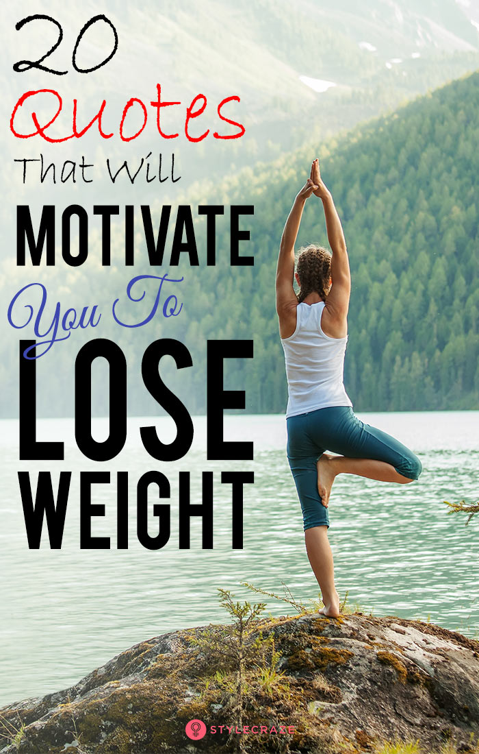 need to get motivated to lose weight