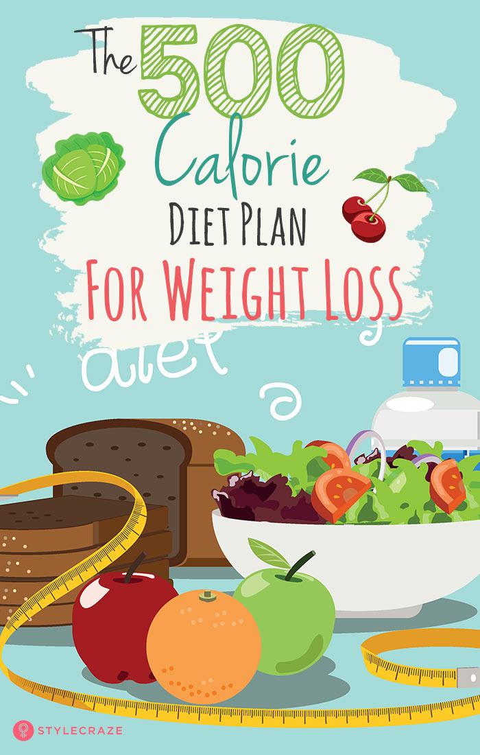 500 Calorie Day Diet Meal Plan Weight Loss