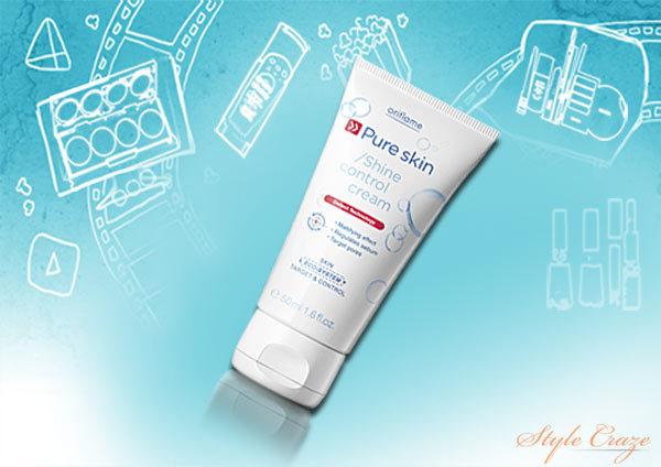 harga pure skin shine control cream