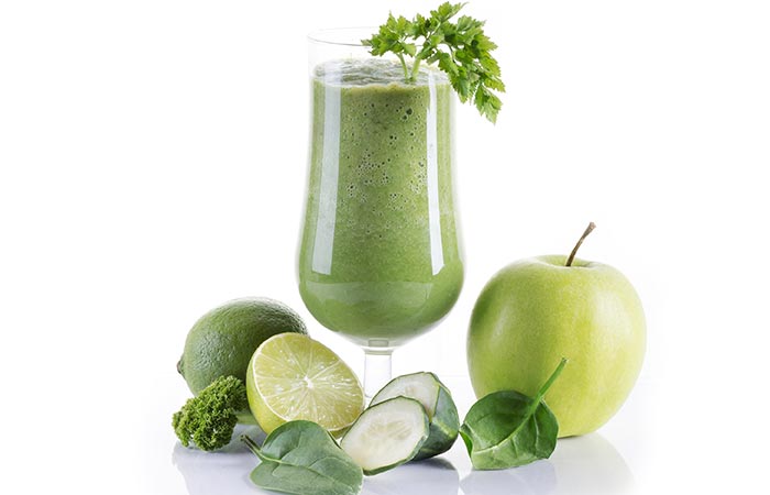 Detox drink to get rid of abdominal bloating