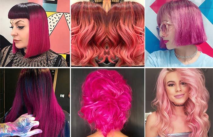 10 Best Pink Hair Colour Products For 2019