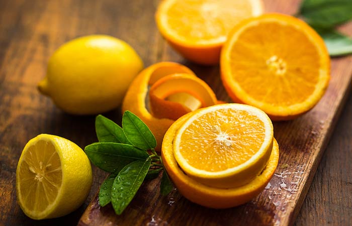 Citrus fruits to get rid of vaginal odor