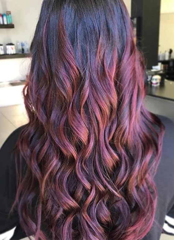 Dark Cherry Chocolate Hair Color Find Your Perfect Hair Style