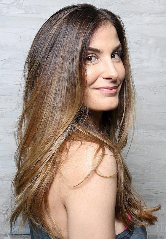 Ombre blonde hair color ideas for medium length brown hair