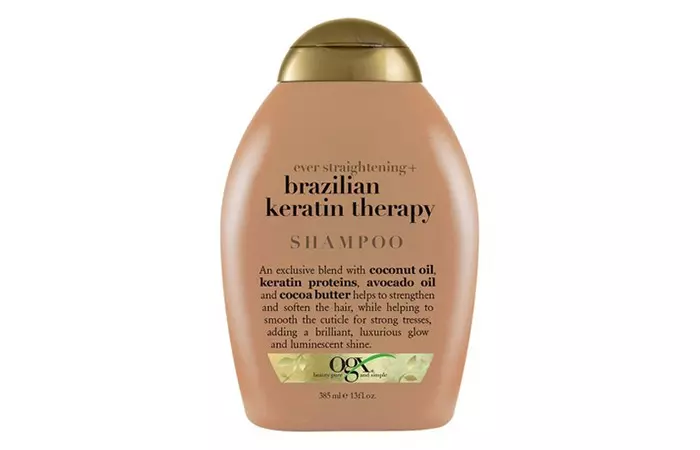 5. OGX Brazilian Keratin Therapy Shampoo