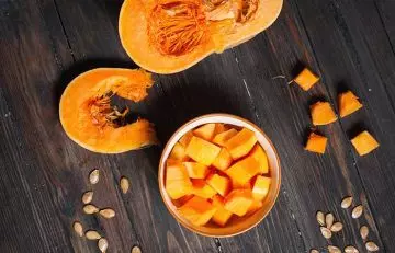 Pumpkin to get rid of abdominal bloating