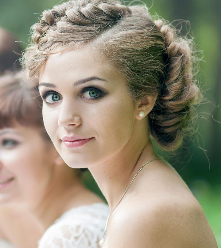 bridal hairstyles for short hair images