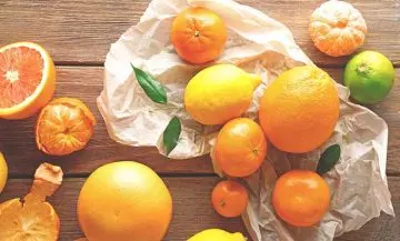 Oranges for oily skin