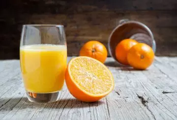 Orange juice for mouth ulcers