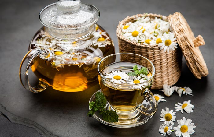 Chamomile as a home remedy for heart burn
